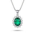 Minimalist Four-Leaf Clover Zirconia Necklace