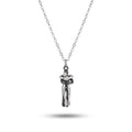 Minimalist Hugging Couple Pendant Necklace